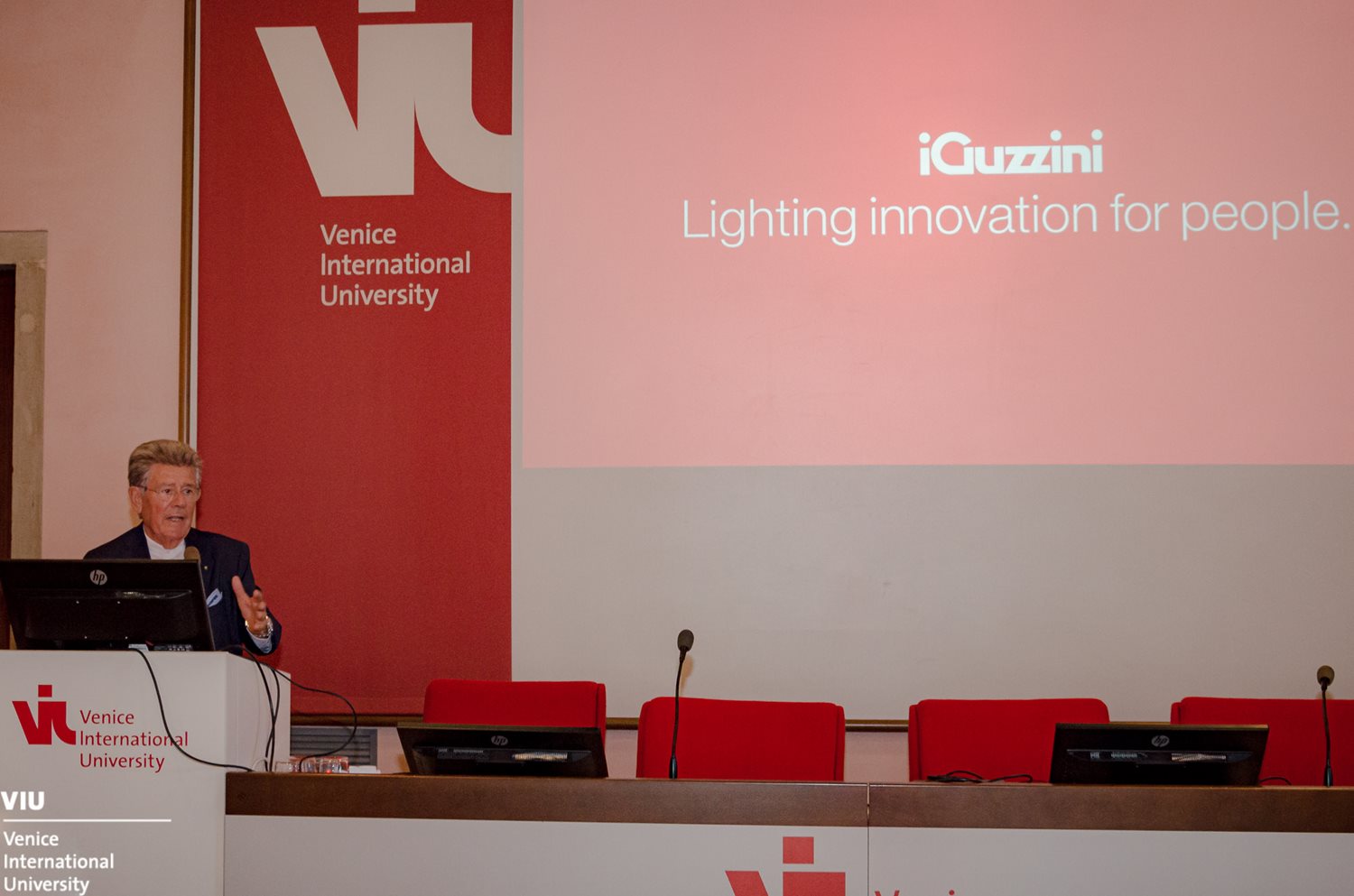 Adolfo Guzzini inaugure le Semestre académique de la Venice International University