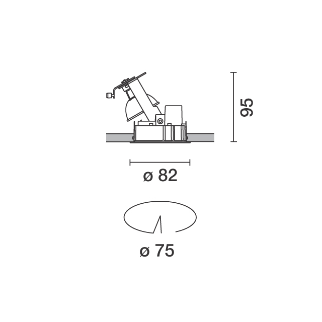ø 75 - Wall Washer