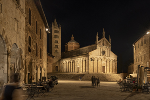 New lighting for the Massa Marittima town centre