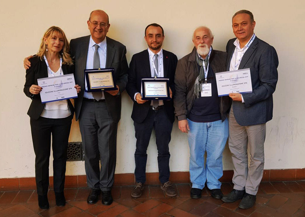 Premio imprese per la sicurezza 2019 premiazione iGuzzini