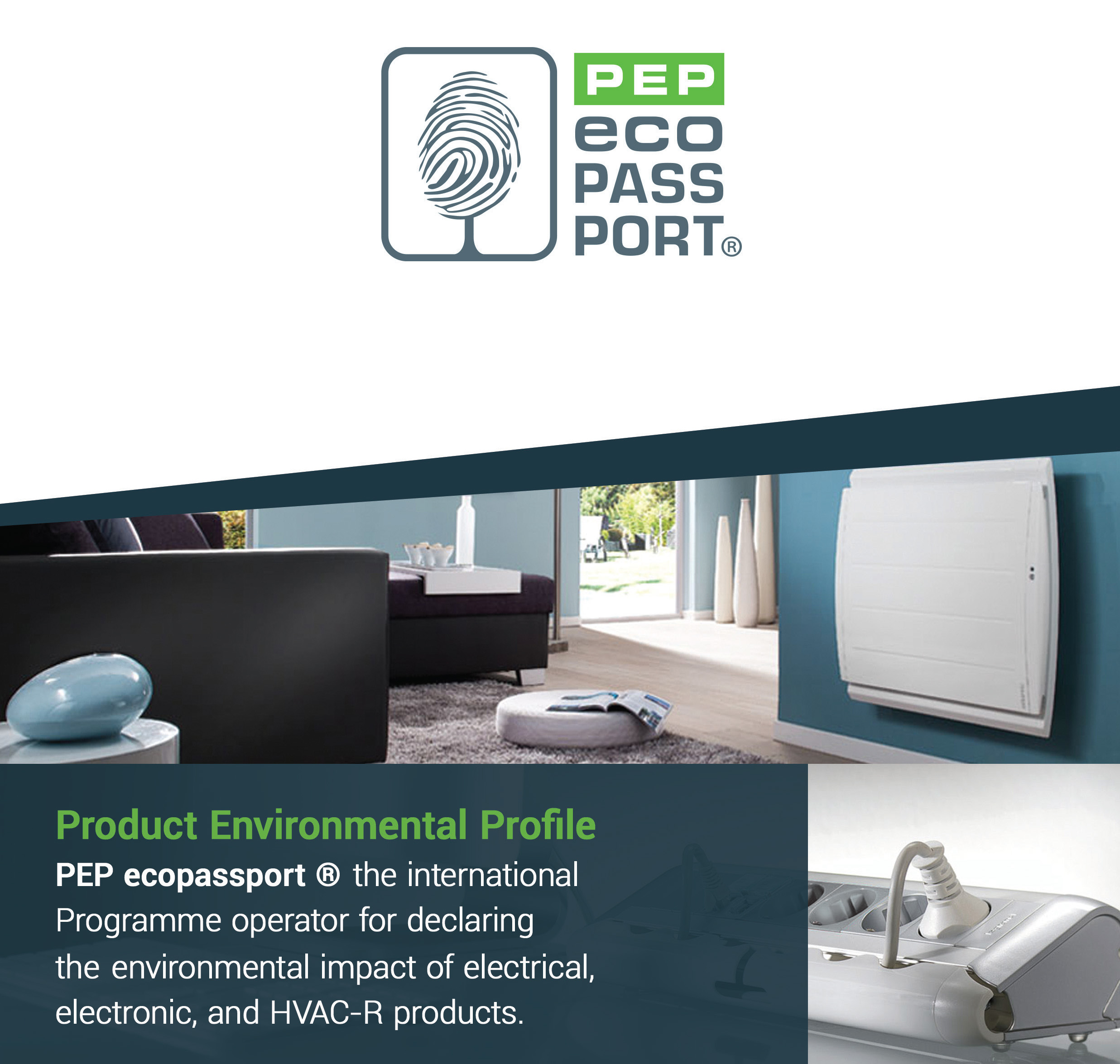 Crystal also obtains the PEP Ecopassport Environmental Declaration