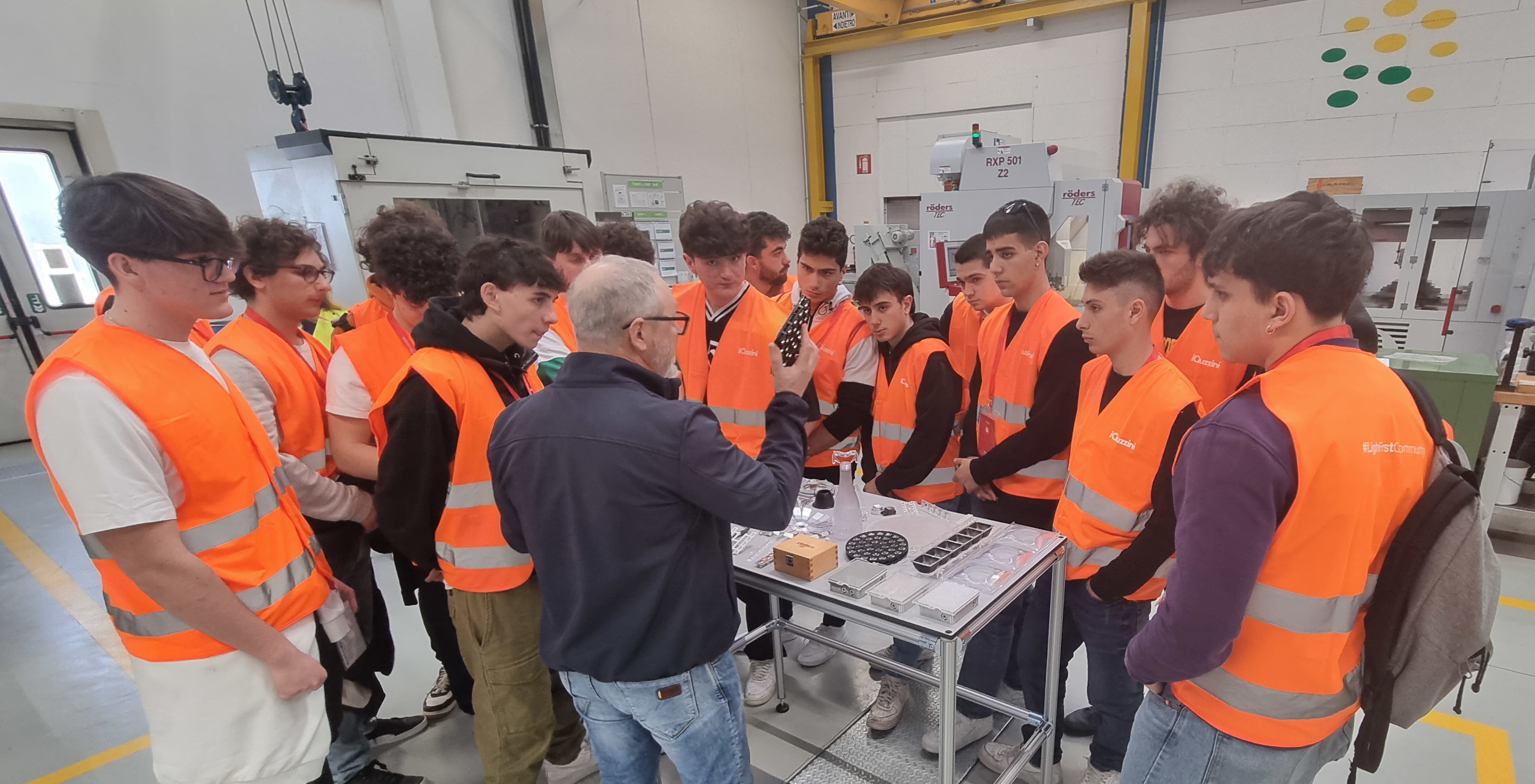 Gli studenti dell’IIS di Recanati in visita presso l’HQ iGuzzini